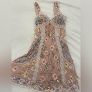 Sherri Hill Beaded Mini Dress